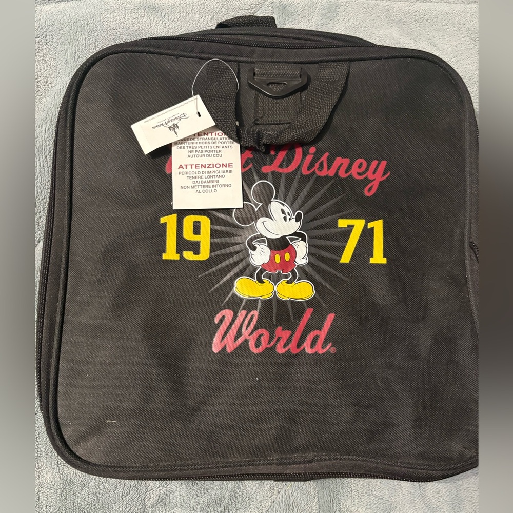 Disney World 1971 Mickey Mouse Travel Bag